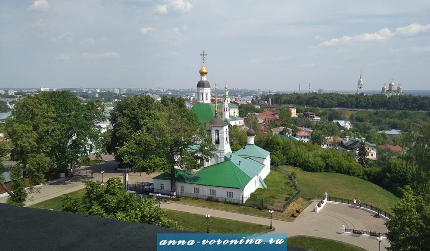 Владимир: Вид на город со старой водонапорной башни